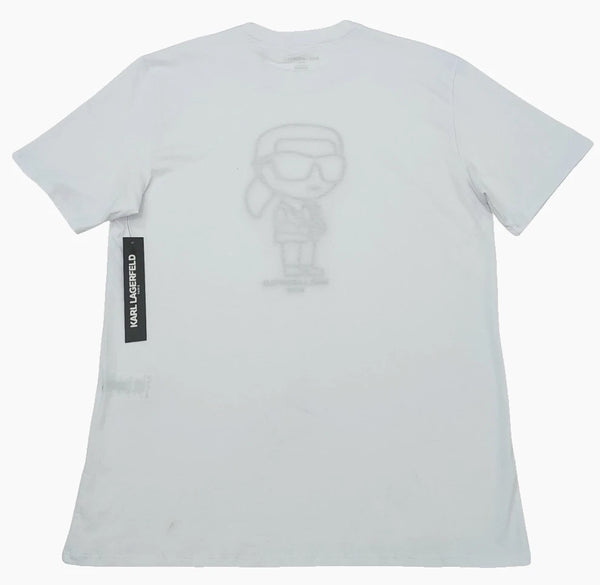 Karl Lagerfeld Men's T-shirt Size Medium Color White (NEW WITH ORIGINAL TAGS)
