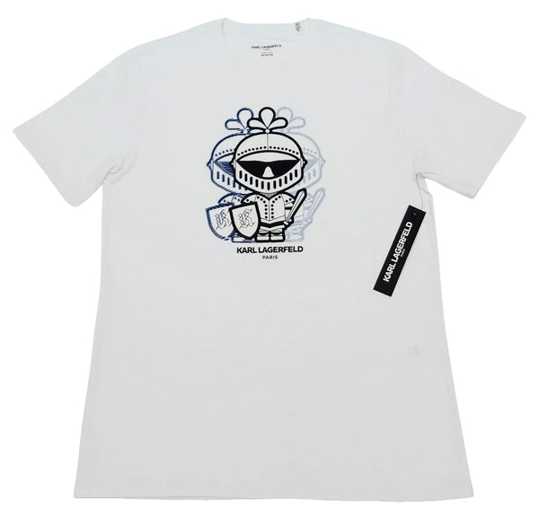 Karl Lagerfeld Men's T-shirt  Color White (NEW WITH ORIGINAL TAGS)