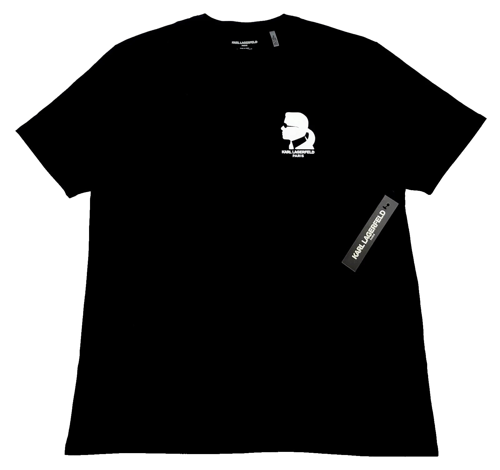 Karl Lagerfeld Men's T-shirt Size X-Large Color Black (NEW WITH ORIGINAL TAGS)