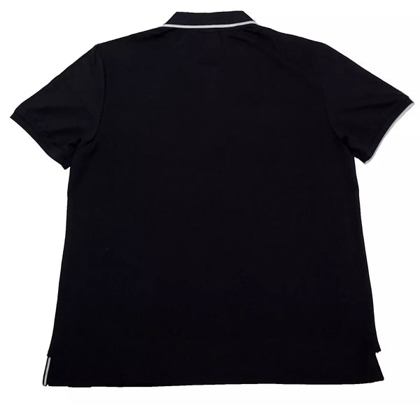 Kenneth Cole Polo Shirt Men's Color Black Size M (NEW ORIGINAL WITH TAGS)