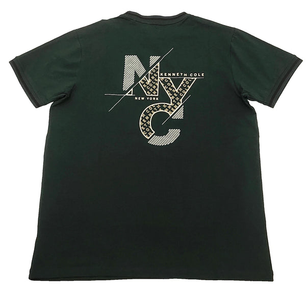 Kenneth Cole T-shirt Men's Color Green Size M (NEW ORIGINAL WITH TAGS)