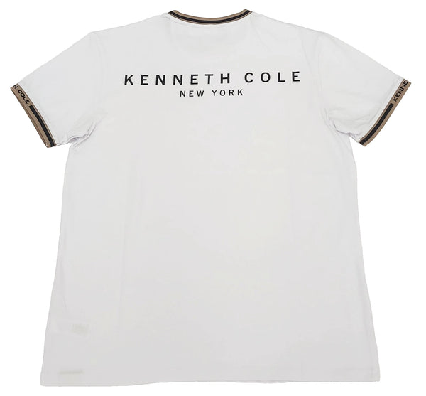 Kenneth Cole T-shirt Men's Color White Size L (NEW ORIGINAL WITH TAGS)