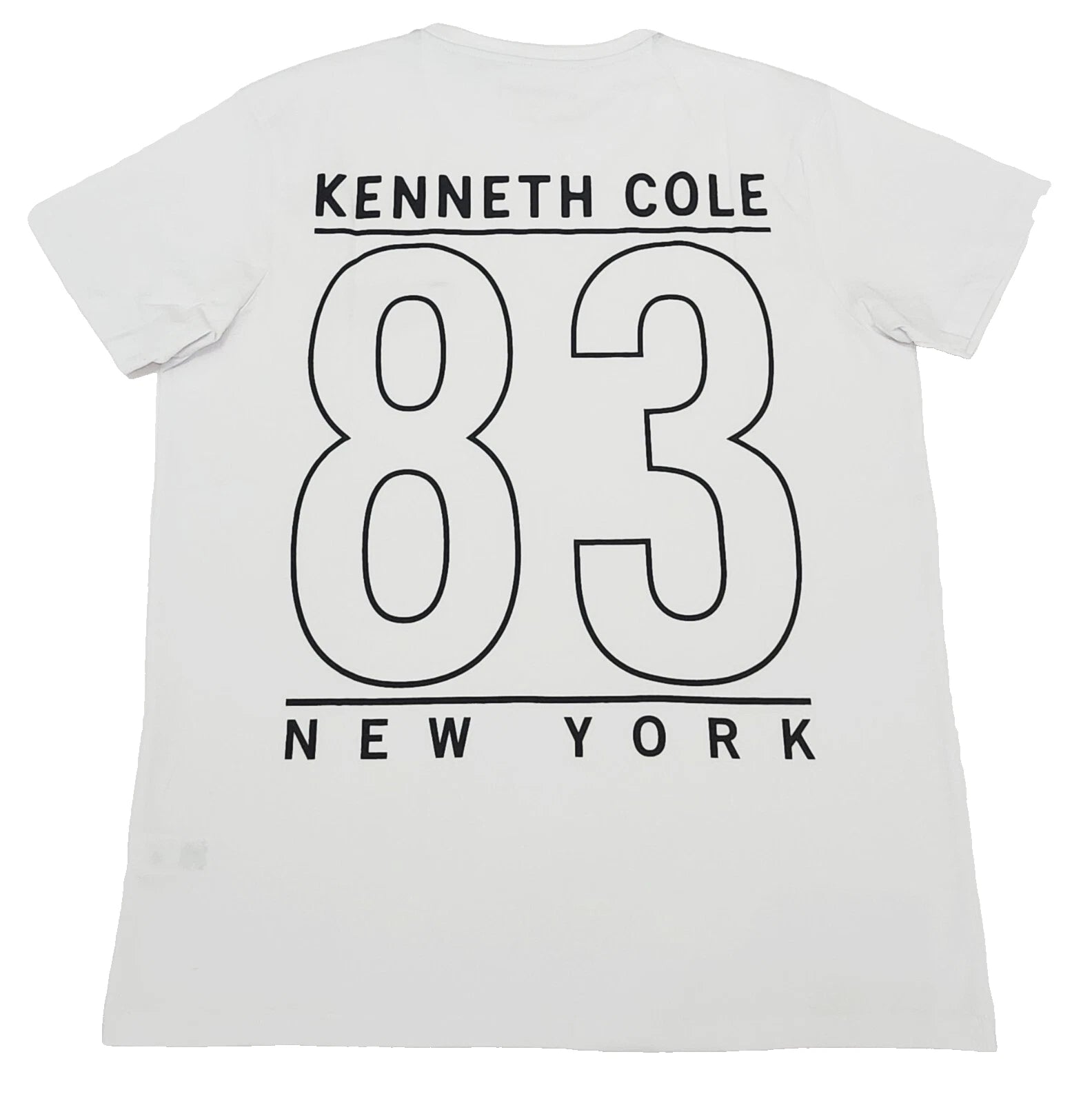 Kenneth Cole T-shirt Men's Color White Size L (NEW ORIGINAL WITH TAGS)