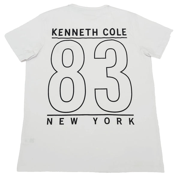 Kenneth Cole T-shirt Men's Color White Size L (NEW ORIGINAL WITH TAGS)