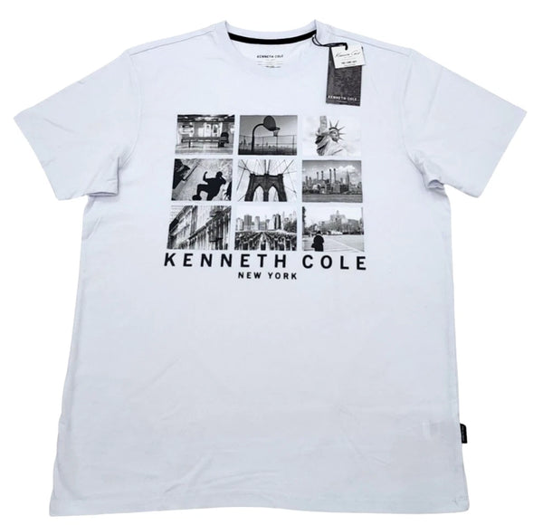 Kenneth Cole T-shirt Men's Color White (NEW ORIGINAL WITH TAGS)