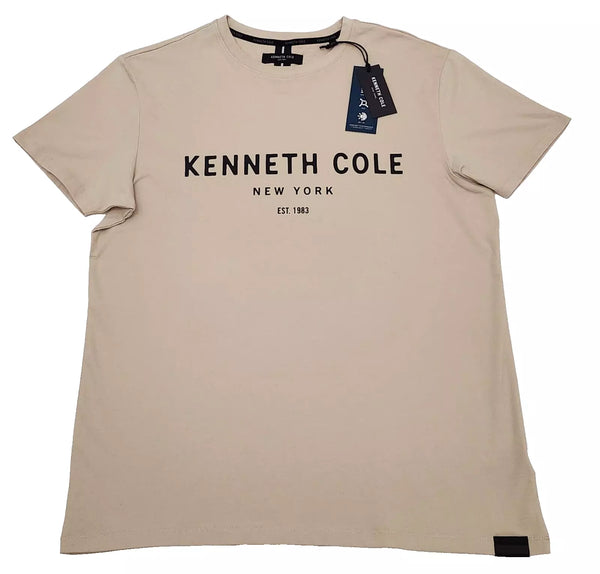 Kenneth Cole T-shirt Men's Color Beige Size L (NEW ORIGINAL WITH TAGS)