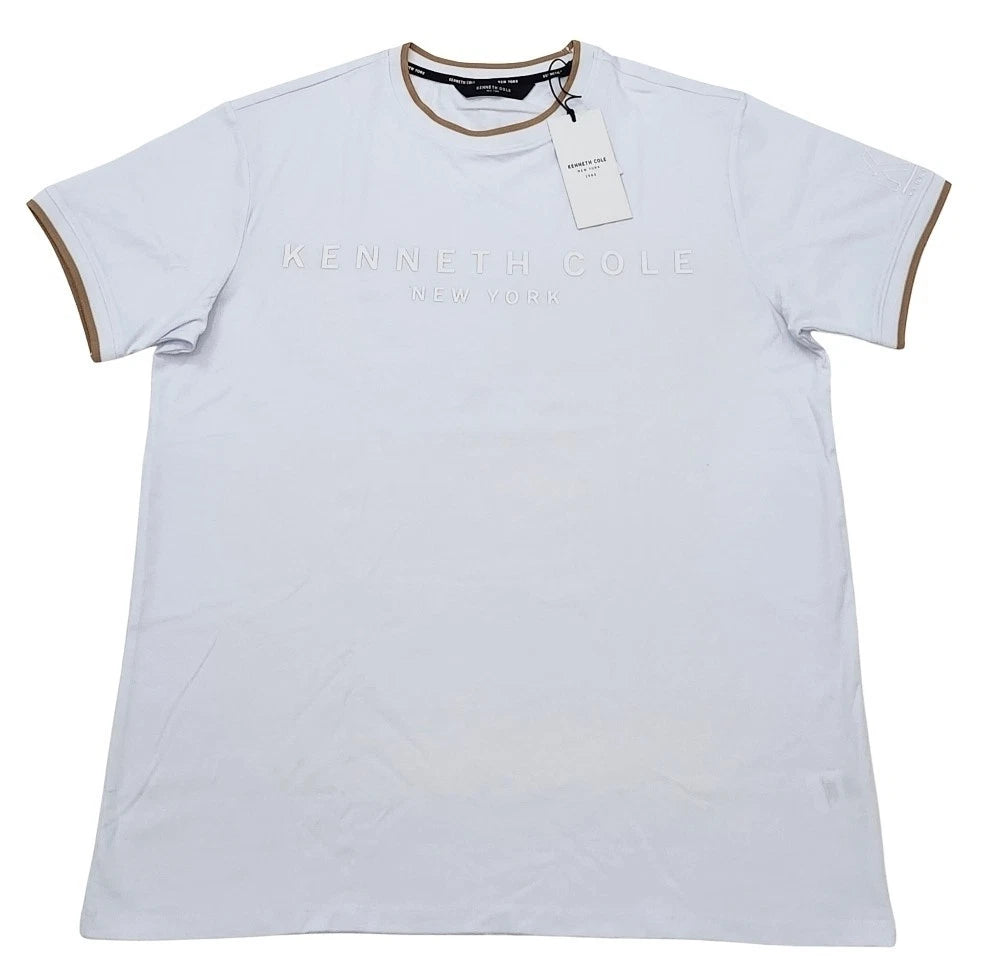 Kenneth Cole T-shirt Men's Color White Size L (NEW ORIGINAL WITH TAGS)