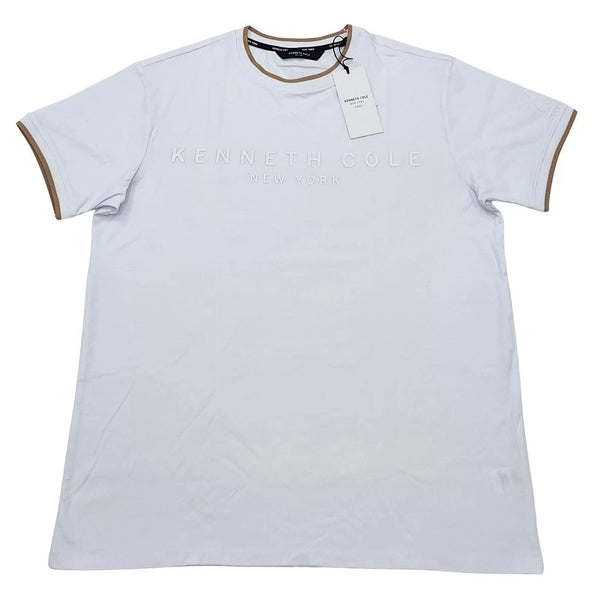 Kenneth Cole T-shirt Men's Color White Size L (NEW ORIGINAL WITH TAGS)