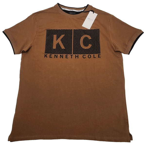 Kenneth Cole T-shirt Men's Color Brown Size L (NEW ORIGINAL WITH TAGS)