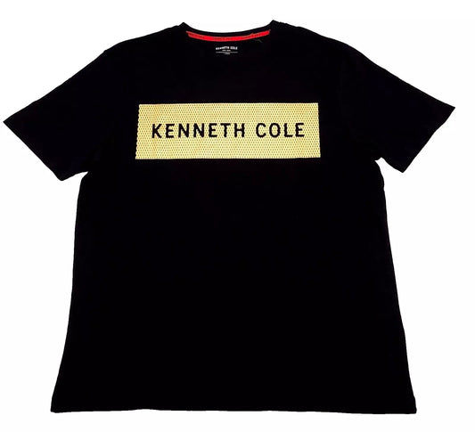 Kenneth Cole T-shirt Men's Color Black and Gold Size L (NEW ORIGINAL WITH TAGS)