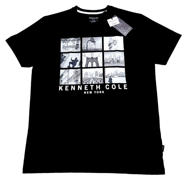 Kenneth Cole T-shirt Men's Color Black Size L (NEW ORIGINAL WITH TAGS)