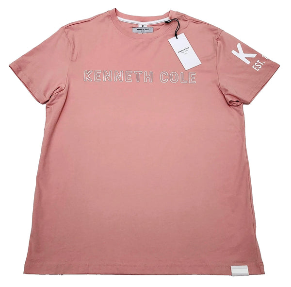 Kenneth Cole T-Shirt Men's Color Pink Size L (NEW ORIGINAL WITH TAGS)