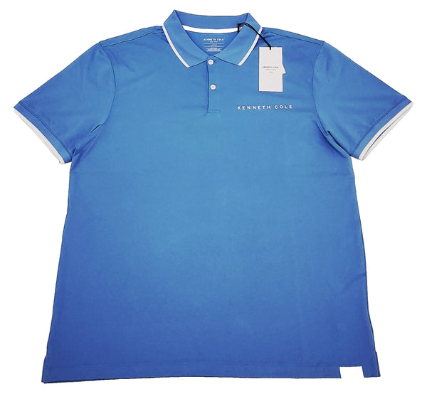 Kenneth Cole Polo Shirt Men's Color Blue Size L (NEW ORIGINAL WITH TAGS)