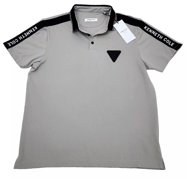Kenneth Cole Polo Shirt Men's Color Gray (NEW ORIGINAL WITH TAGS)
