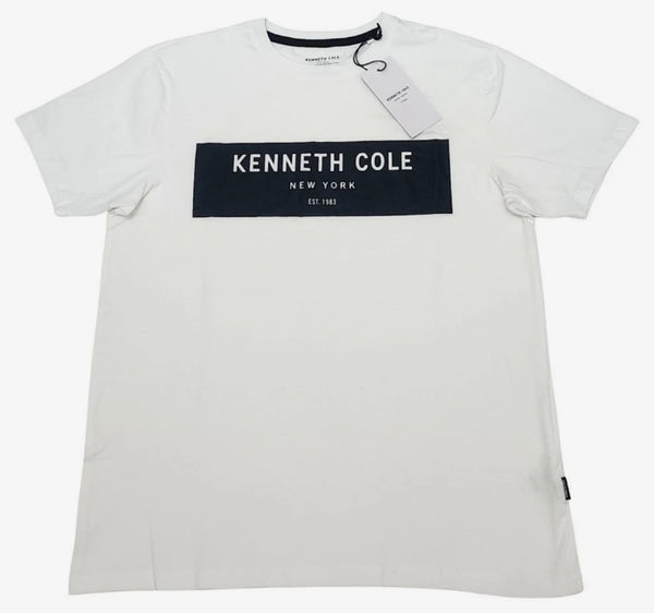 Kenneth Cole T-shirt Men's Color White Size M (NEW ORIGINAL WITH TAGS)