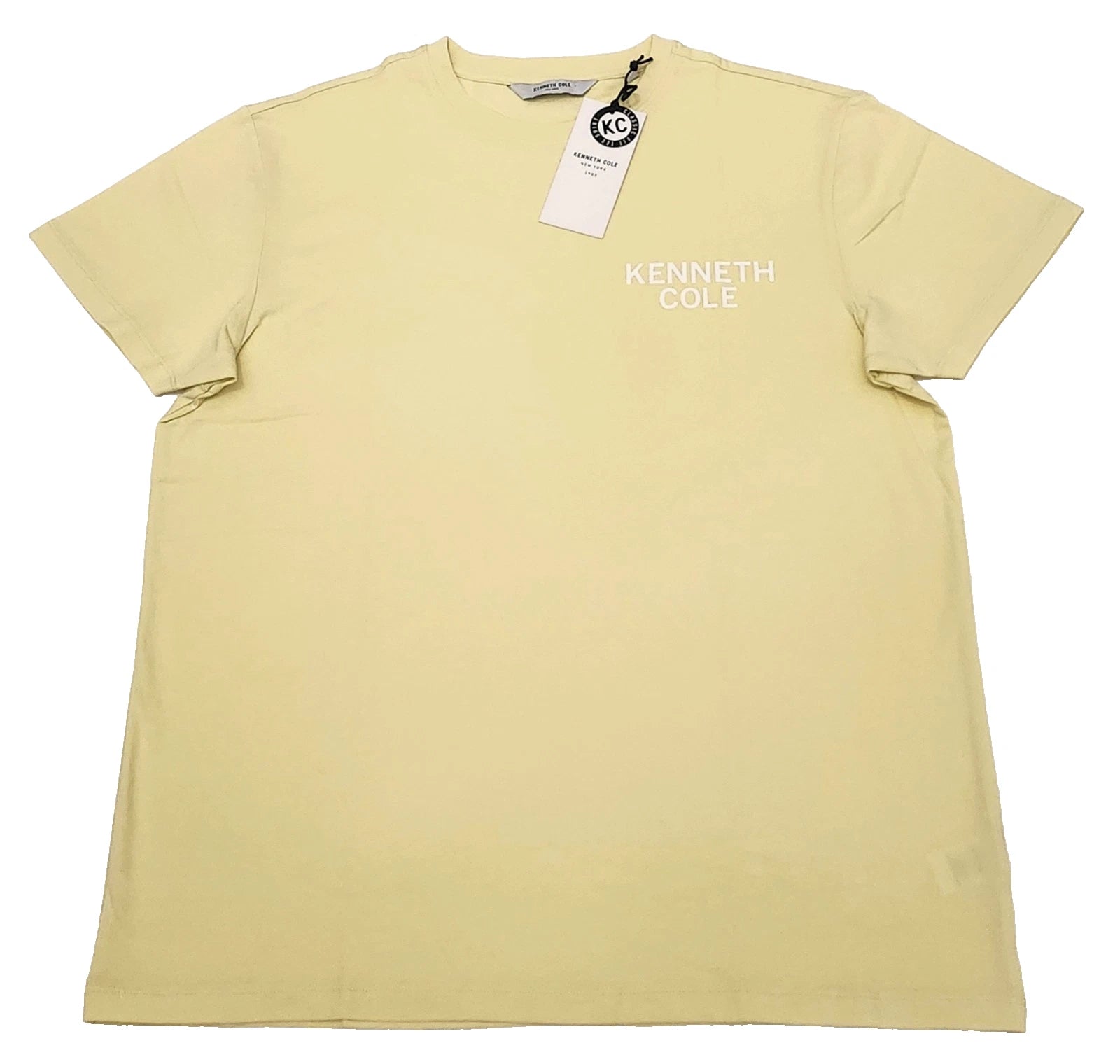 Kenneth Cole T-shirt Men's Color Yellow (NEW ORIGINAL WITH TAGS)