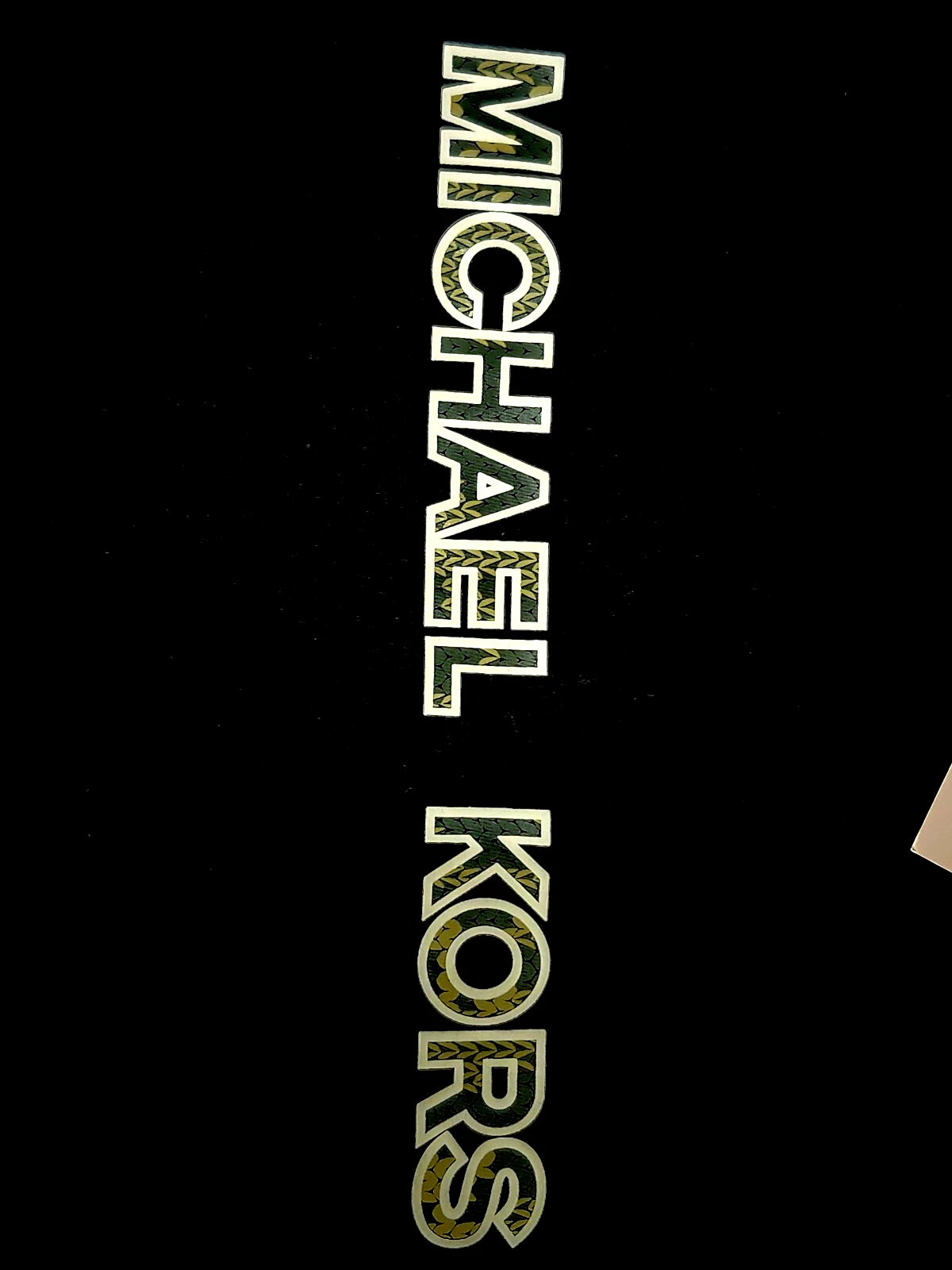 Michael Kors T-shirt Men's Color Black Size M (NEW ORIGINAL WITH TAGS)