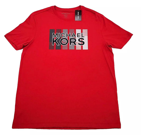 Michael Kors T-shirt Men's Color Red Size M (NEW ORIGINAL WITH TAGS)