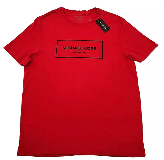 Michael Kors T-shirt Men's Color Red Size L (NEW ORIGINAL WITH TAGS)