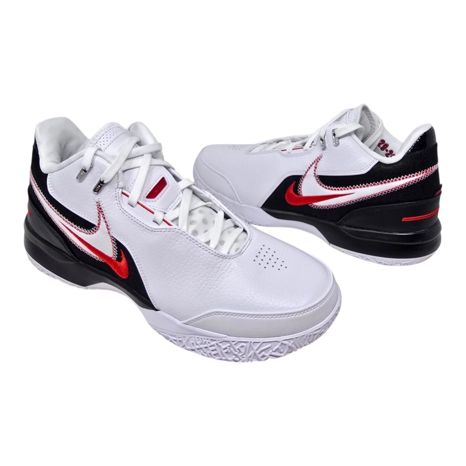 Nike Men's Sneakers ZM LEBRON NXXT GEN AMPD US Size 10 Color WHITE (NEW IN BOX)