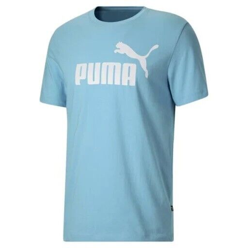 Puma Essentials T-Shirt Woman's Size L COLOR BLUE HERO (NEW WITH ORIGINAL TAGS)