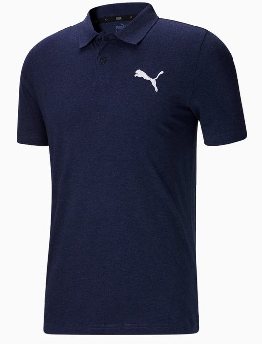 Puma Essentials Polo Men's Size XL. COLOR DARK BLUE ( NEW WITH ORIGINAL TAGS )