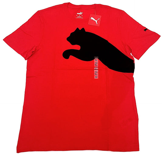 Puma Essentials Men's T-shirts Size M COLOR RED (NEW WITH ORIGINAL TAGS)