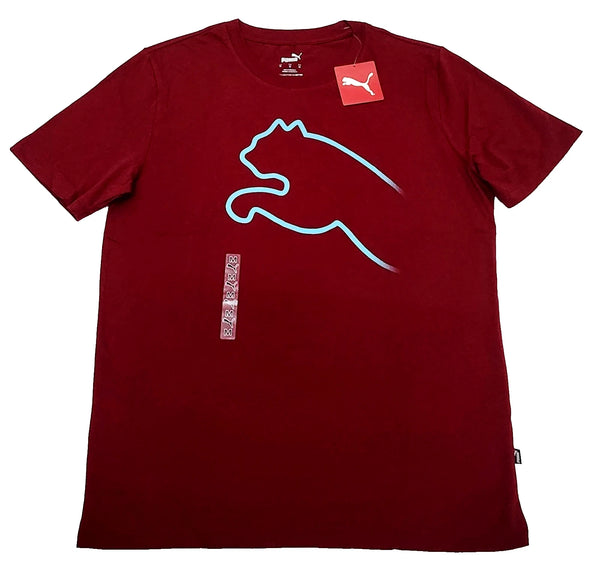 Puma Essentials T-shirts Men's Size M Color Red (NEW WITH ORIGINAL TAGS)