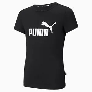 Puma Essentials T-Shirt Woman's Size L COLOR BLACK (NEW WITH ORGINAL TAGS)