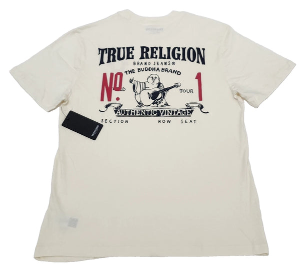 True Religion T-shirt Men's Color Beige Size M (NEW ORIGINAL WITH TAGS)