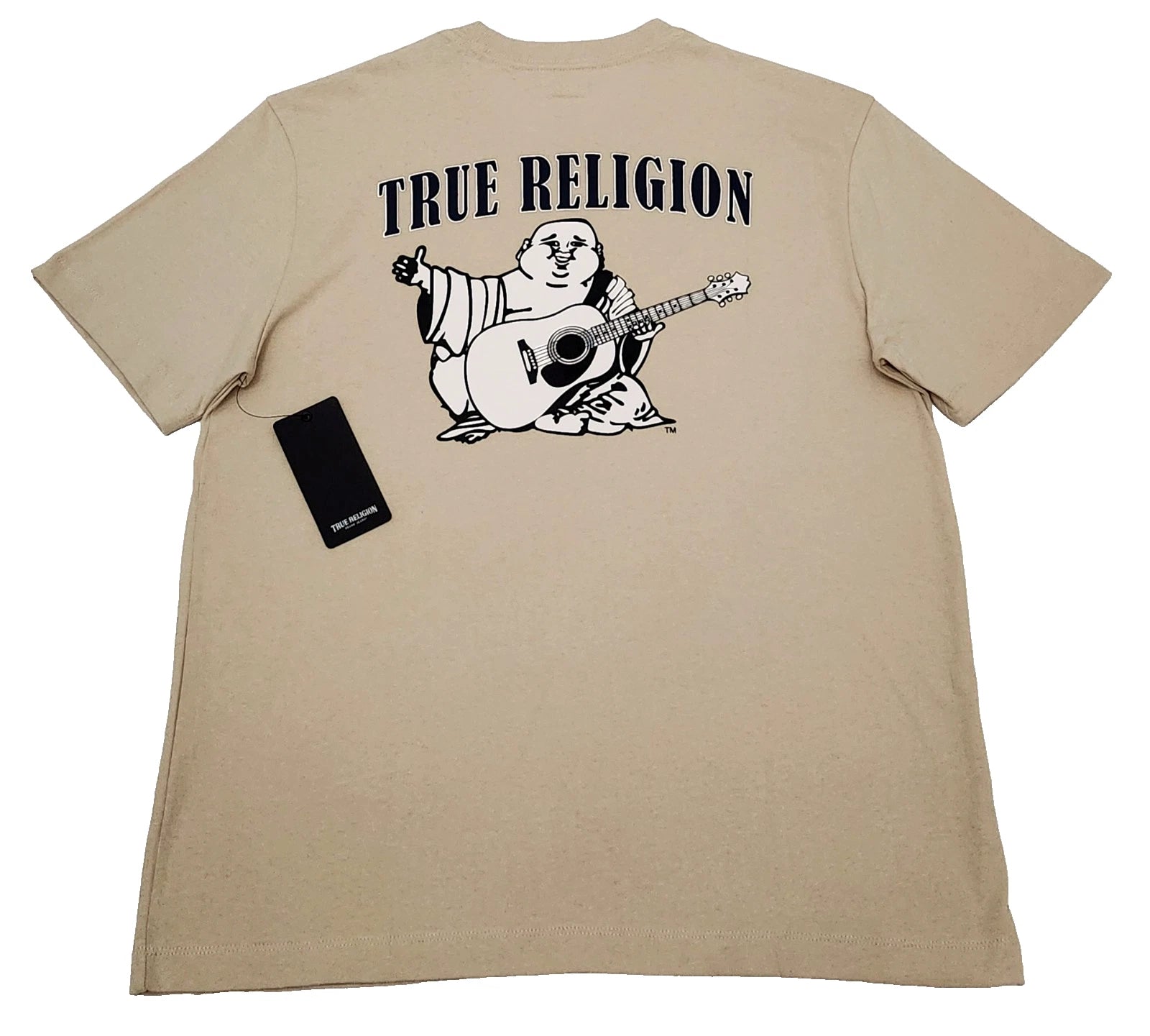 True Religion T-shirt Men's Color Beige Size M (NEW ORIGINAL WITH TAGS)