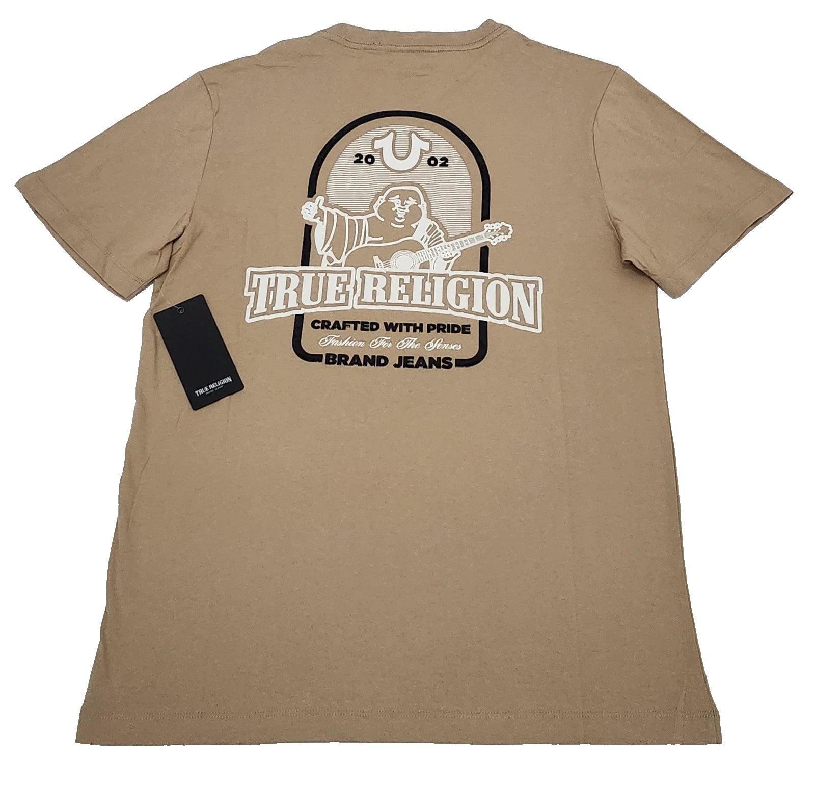 True Religion T-shirt Men's Color Beige Size M (NEW ORIGINAL WITH TAGS)