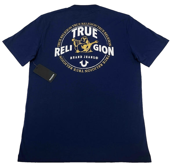 True Religion T-shirt Men's Color Blue Size L (NEW ORIGINAL WITH TAGS)