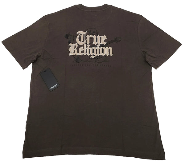 True Religion T-shirt Men's Color Brown Size L (NEW ORIGINAL WITH TAGS)