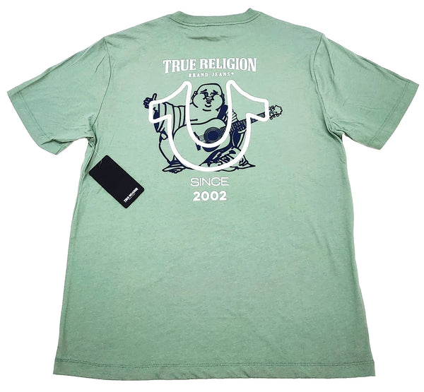True Religion T-shirt Men's Color Green Size L (NEW ORIGINAL WITH TAGS)
