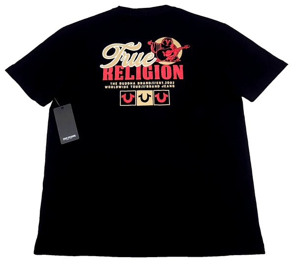 True Religion T-shirt Men's Color Black Size M (NEW ORIGINAL WITH TAGS)
