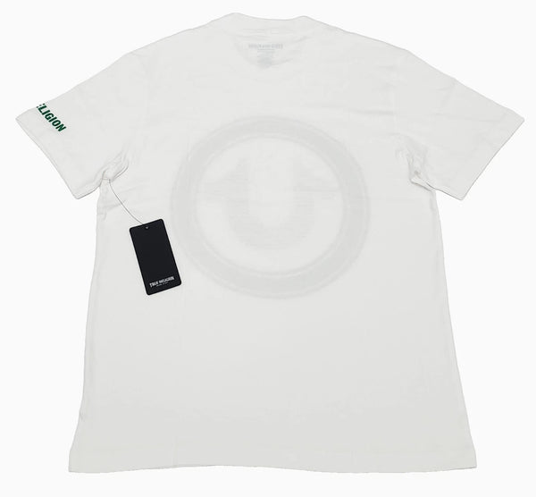 True Religion T-shirt Men's Color White & Green Size M (NEW ORIGINAL WITH TAGS)
