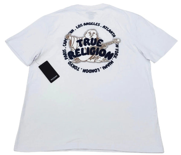 True Religion T-shirt Men's Color White Size L (NEW ORIGINAL WITH TAGS)