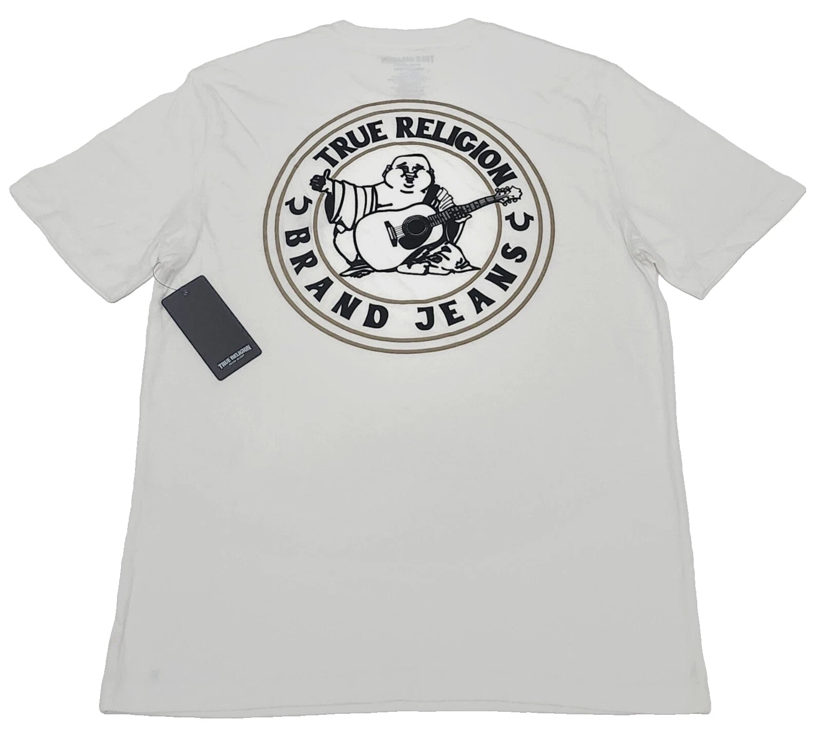 True Religion T-shirt Men's Color White Size L (NEW ORIGINAL WITH TAGS)