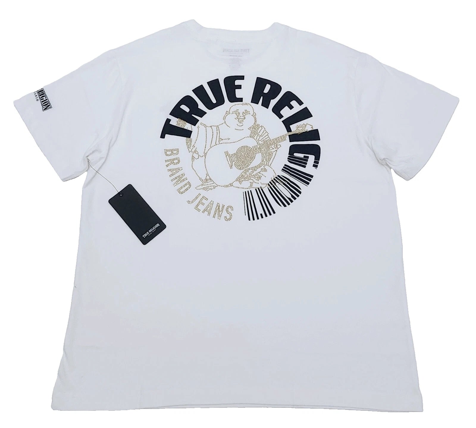 True Religion T-shirt Men's Color White Size XL (NEW ORIGINAL WITH TAGS)
