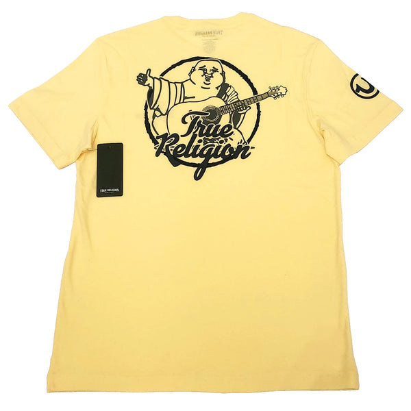 True Religion T-shirt Men's Color Yellow Size M (NEW ORIGINAL WITH TAGS)
