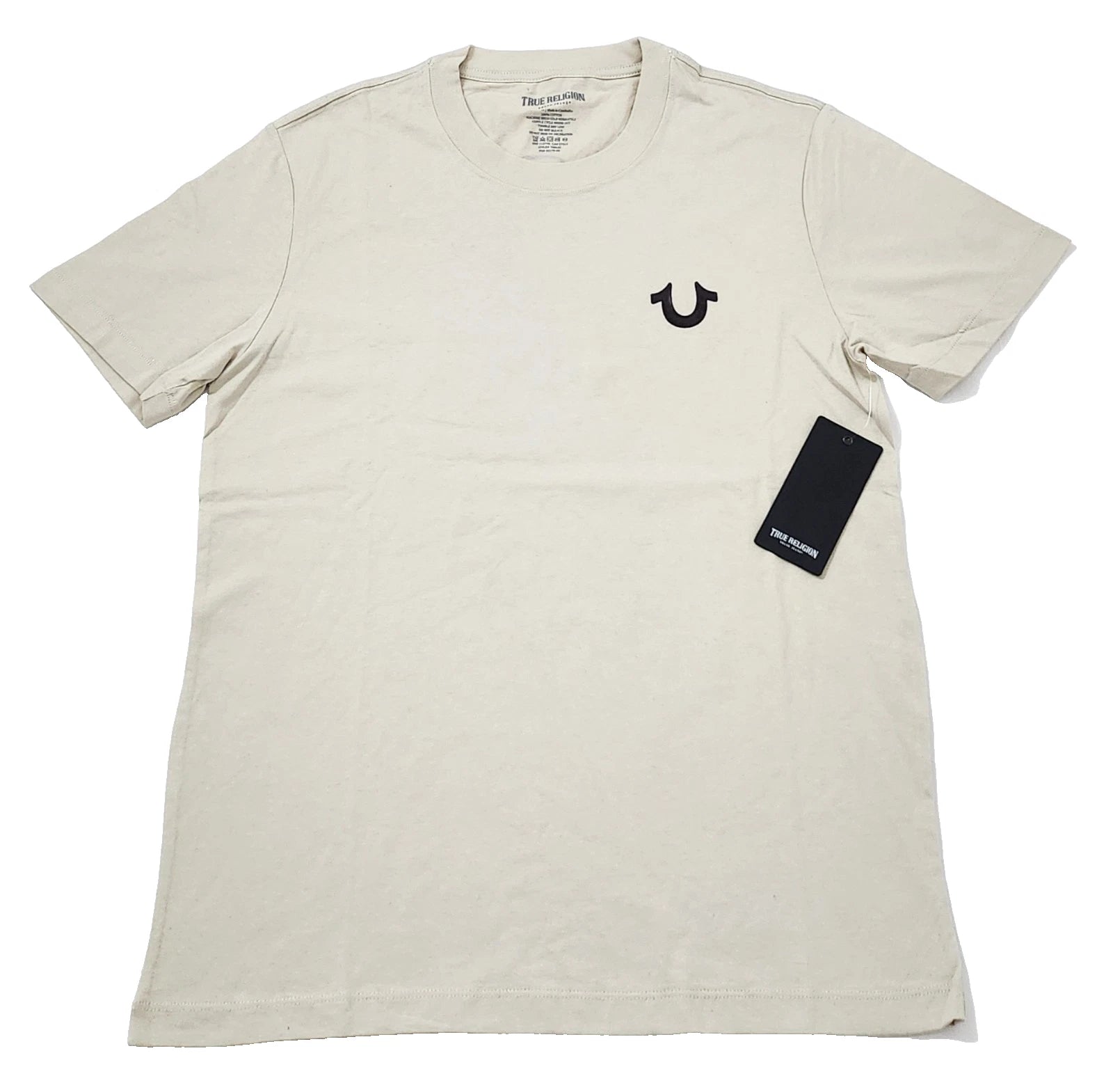 True Religion T-shirt Men's Color Beige Size M (NEW ORIGINAL WITH TAGS)