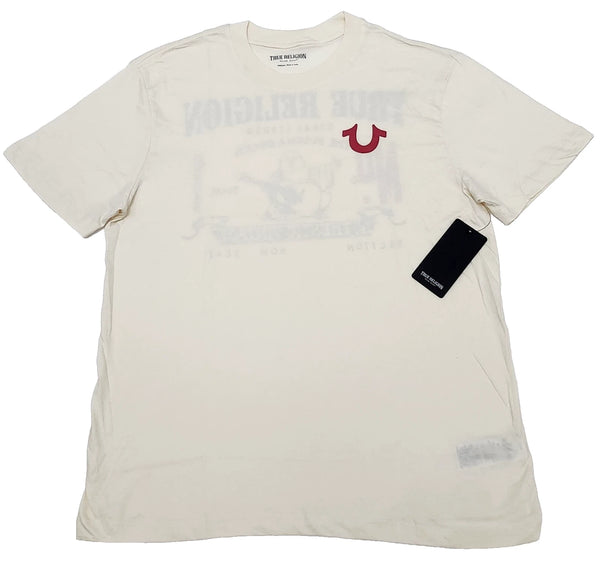 True Religion T-shirt Men's Color Beige Size M (NEW ORIGINAL WITH TAGS)