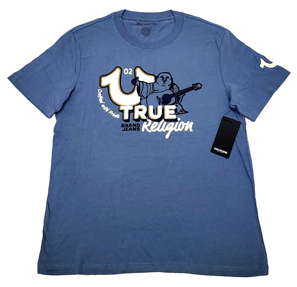 True Religion T-shirt Men's Color Blue (NEW ORIGINAL WITH TAGS)