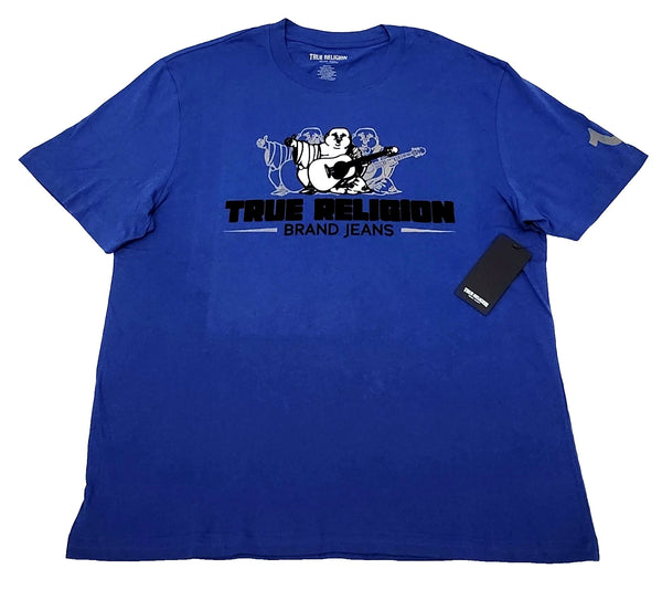 True Religion T-shirt Men's Color Blue Size L (NEW ORIGINAL WITH TAGS)