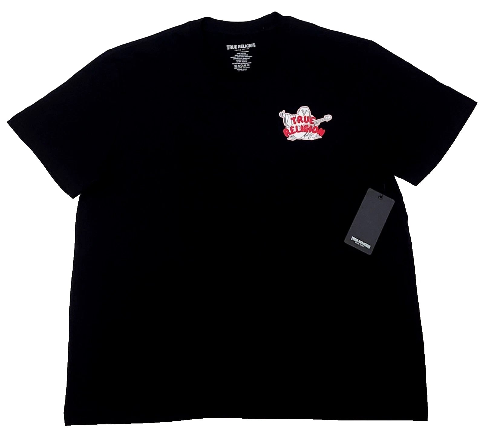 True Religion T-shirt Men's Color Black Size L (NEW ORIGINAL WITH TAGS)
