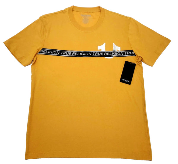 True Religion T-shirt Men's Color Yellow Size M (NEW ORIGINAL WITH TAGS)