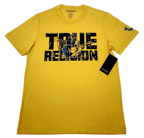 True Religion T-shirt Men's Color Yellow (NEW ORIGINAL WITH TAGS)