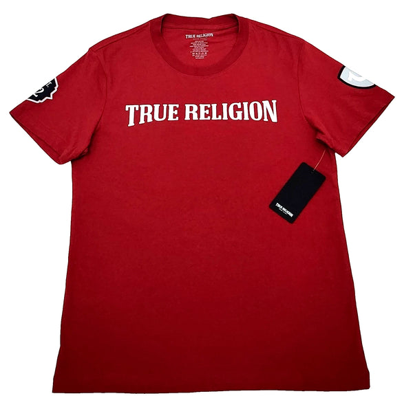 True Religion T-shirt Men's Color Red  (NEW ORIGINAL WITH TAGS)