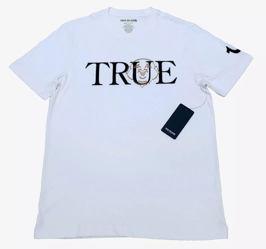 True Religion T-Shirt Men's Color White Size M (NEW ORIGINAL WITH TAGS)